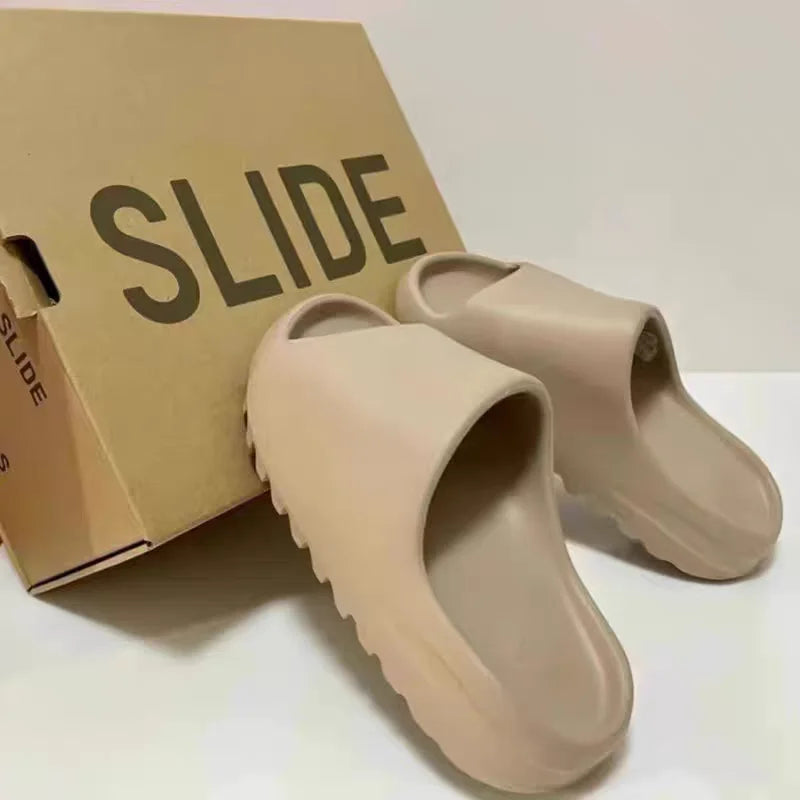 Pantoufles en noix de coco, sandales nuage à semelle épaisse, mode été, semelle souple, pantoufles de plage, sandales pour hommes et femmes, mules en EVA