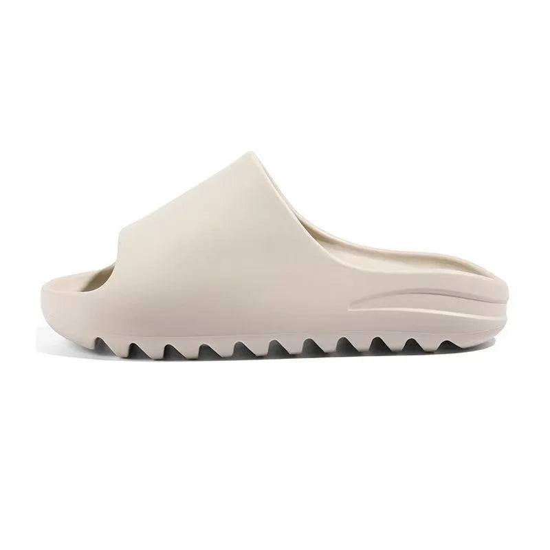 Pantoufles en noix de coco, sandales nuage à semelle épaisse, mode été, semelle souple, pantoufles de plage, sandales pour hommes et femmes, mules en EVA